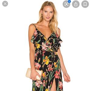 Privacy Please, Floral Print Maxi Dress